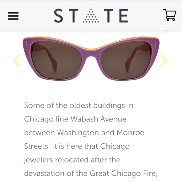 Brand new fabulous lilac sunglasses
